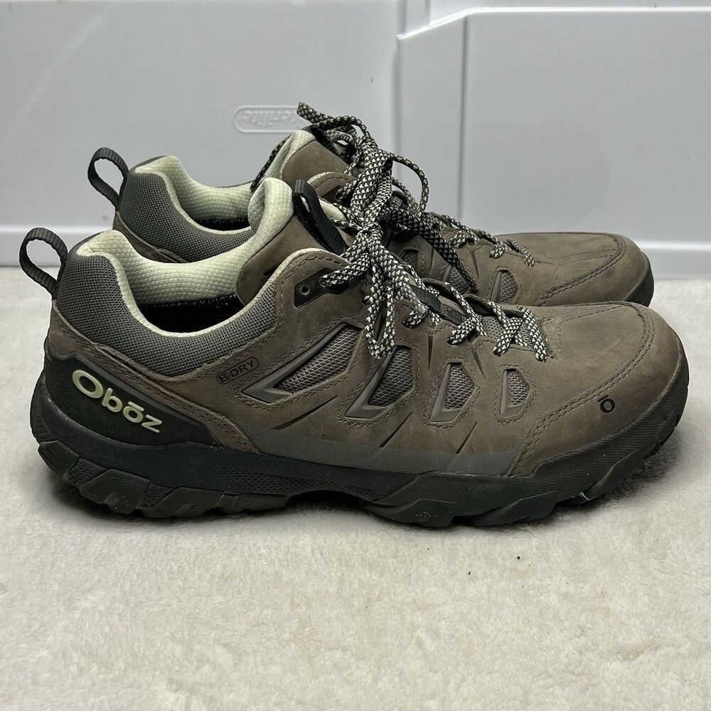Oboz Womens Sawtooth X Low Cordura Fabric Gray Size 9.5 Hiking BDry Comfort